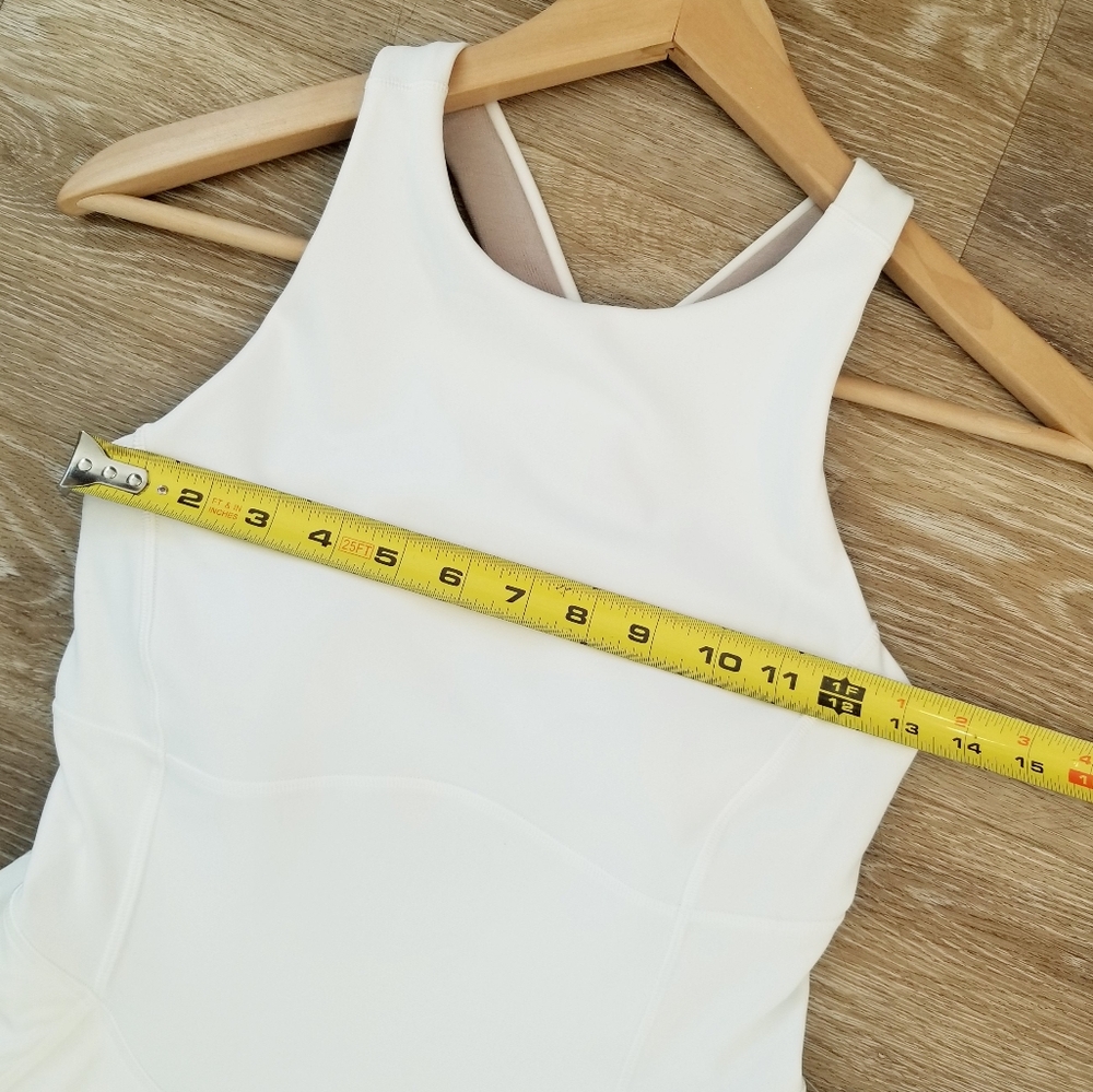 Lululemon Court Crush Dress White NWT Tennis Athleisure Athletic Active Casual - Picture 8 of 12